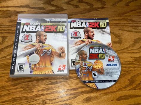 NBA 2K10 NBA2K10 Sony PlayStation 3 2009 PS3 10TH ANNIVERSARY KOBE ...