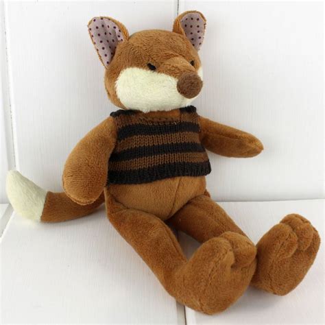 Cuddly Newborn Soft Toy Fox By Nest | notonthehighstreet.com