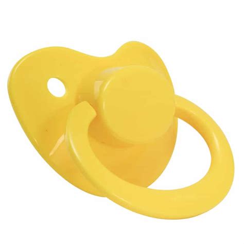 Generation 1 Adult Sized Yellow Pacifier - LittleForBig Cute & Sexy ...