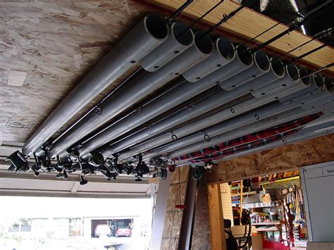 Ideas for a garage ceiling rod rack? - Main Forum - SurfTalk | Ice ...