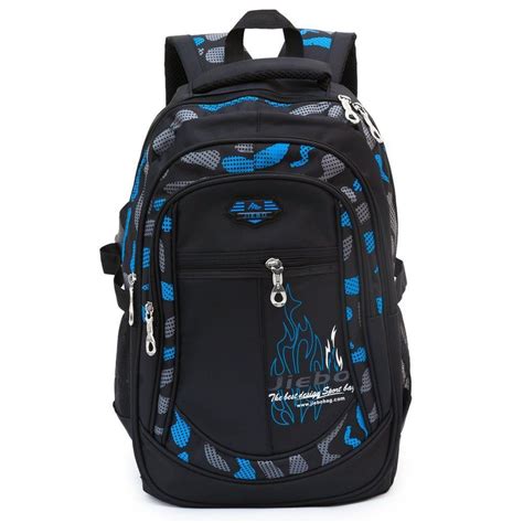 Netchains Kids School Backpack for Boys Middle School Bag Cute Bookbag ...