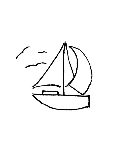 Learn to Draw Sailboats: Step by Step