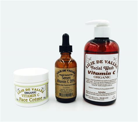 Trio Vitamin C Skin Care Package – Lilie de Vallee