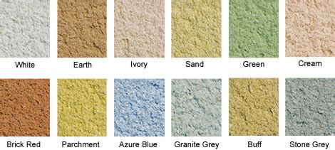 Wall Coating Colours | Weber Render Colours | K Rend Render Colours