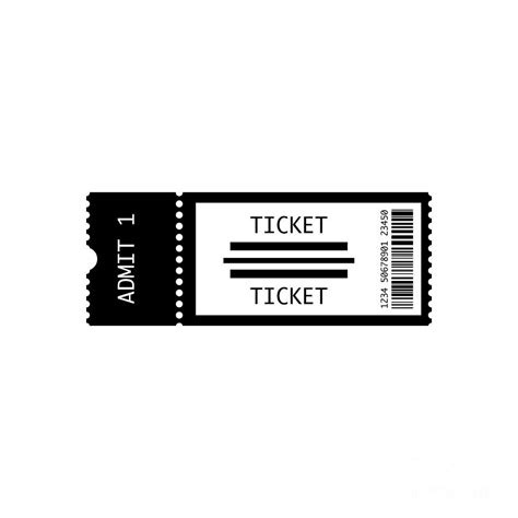 Concert Ticket Digital Art by THP Creative | Fine Art America