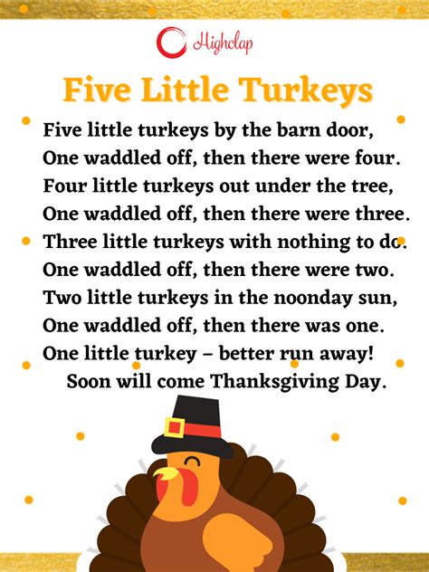 15 Best Thanksgiving Songs For Kids, With Lyrics | HighClap