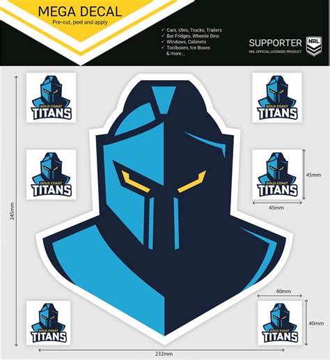 Titans Secondary Mega Decal – FANtastic Stickers