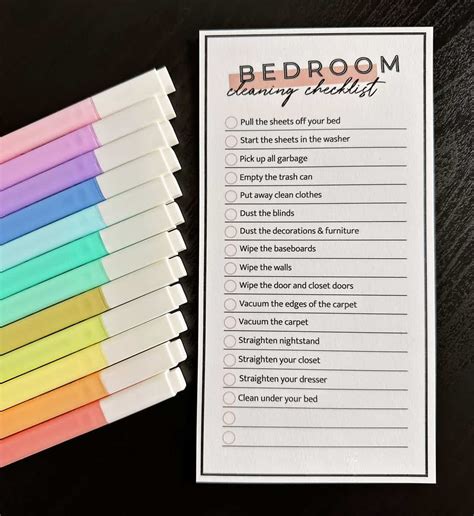 Teenager Bedroom Cleaning Checklist: The Ultimate Guide - Practical ...