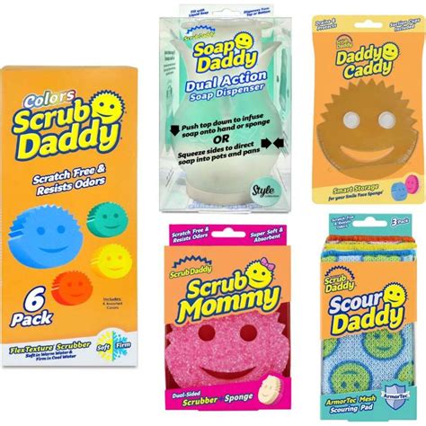 Scrub Daddy Everyday Essentials 5PK | Woolworths