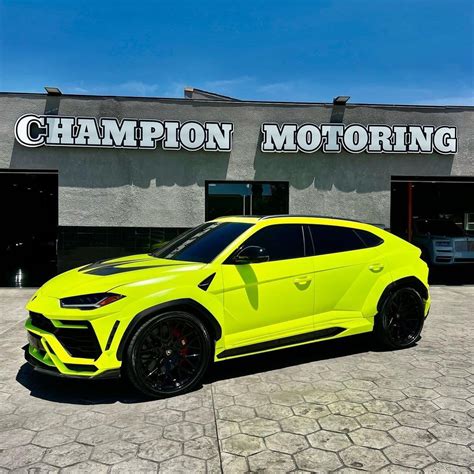 LaMelo Ball's Neon Yellow Lamborghini Urus Boasts Flashy Colors From ...