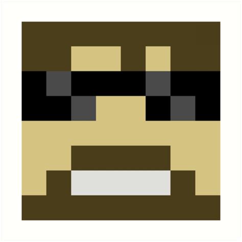 "ssundee Minecraft skin" Art Print by youtubedesign | Redbubble