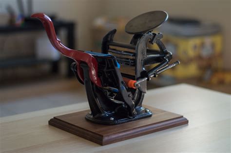 Letterpress machine - obnipod