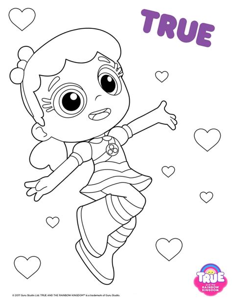 15 Free Printable True And The Rainbow Kingdom Coloring Pages