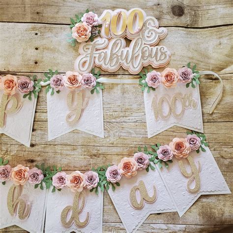 Happy Birthday Floral Banner/ Happy Birthday Banner/ Boho - Etsy