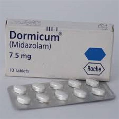 Dormicum 7.5mg Tablets - Rosheta