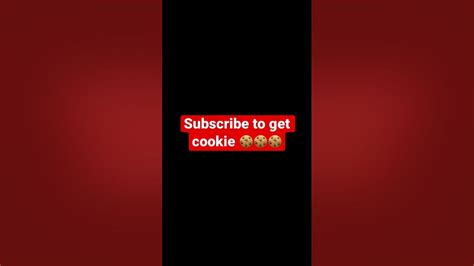 Subscribe to get cookie - YouTube