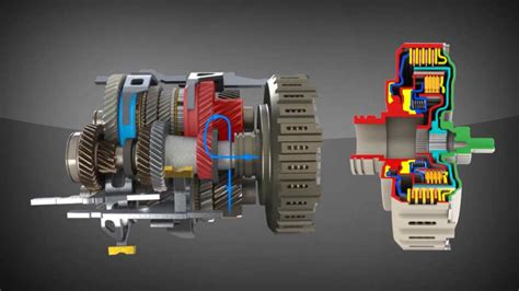 DTC Dual Clutch Transmission Working Principle 3D Animation