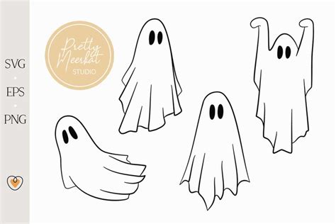 Ghost svg, Halloween svg, Ghost silhouette, Ghost png