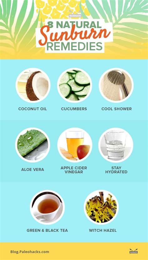 8 Easy and Natural Sunburn Remedies | Natural Remedies, Skin Care