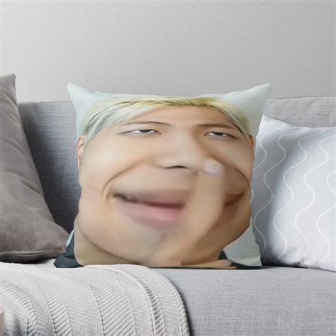 "Namjoon Meme" Throw Pillow for Sale by mordowin | Redbubble