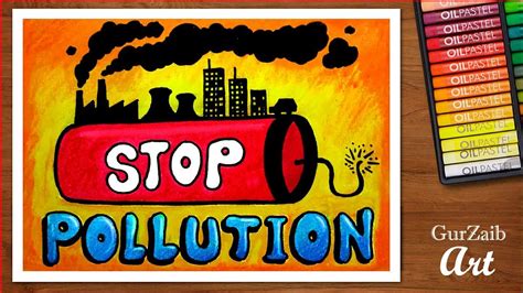 Air Pollution Poster Making ~ Poster Making On Air Pollution – India ...