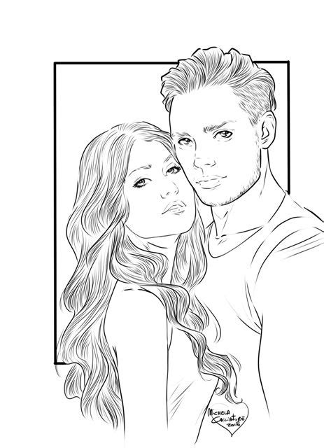 Shadowhunters Jace and Clary | Shadowhunters, Fan drawing, Sketches