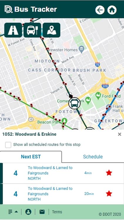 DDOT Bus Tracker by City of Detroit