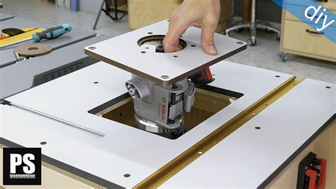 How to make a Router Table Insert Plate - Paoson Blog - Routers / Drill