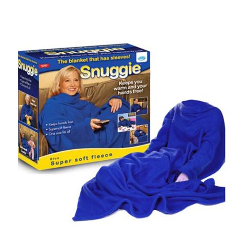 Blanket, SNUGGIE- Blanket That Has Sleeves, Warm, Cozy, Super Soft ...