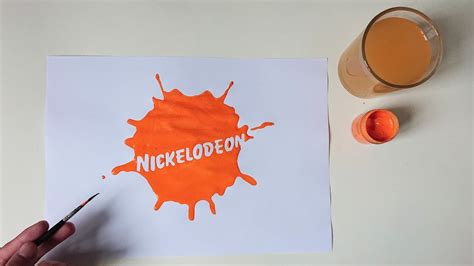 How To Draw The Nickelodeon Logo - YouTube