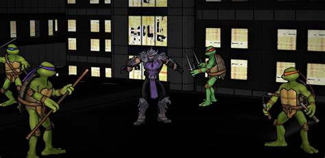 TMNT vs Shredder by EinArt1218 on DeviantArt