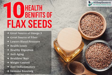 Top 10 Health Benefits Of Flax Seeds #Health #healthcare #HealthyEating ...