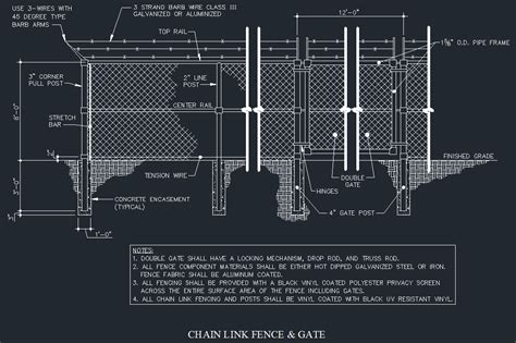 Chain Link Fence Drawing at GetDrawings | Free download