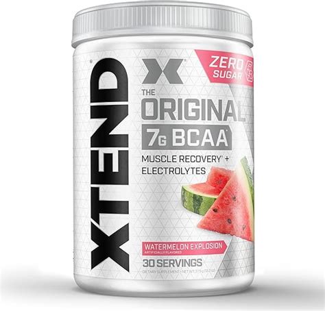 XTend,Nutrabolt Xtend Original BCAA Powder Watermelon Explosion-30 ...