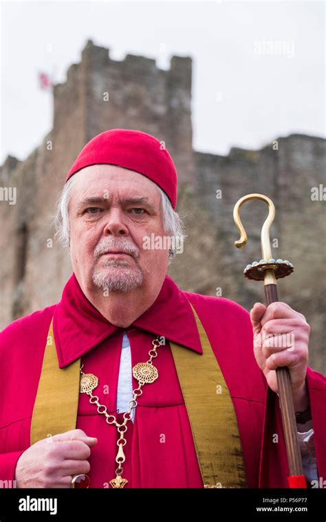 Medieval Christmas Fayre at Ludlow Castle, Shropshire Stock Photo - Alamy