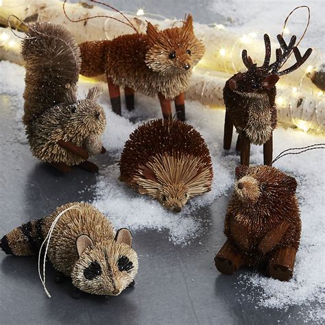 Buri Animal Ornaments | Woodland christmas tree, Christmas tree ...