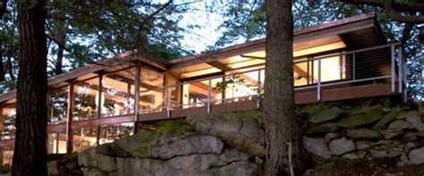 Image result for mid-century lake house | Modern lake house, Lake house ...