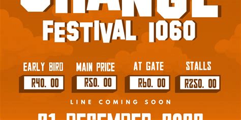 Orange Festival - Computicket BoxOffice