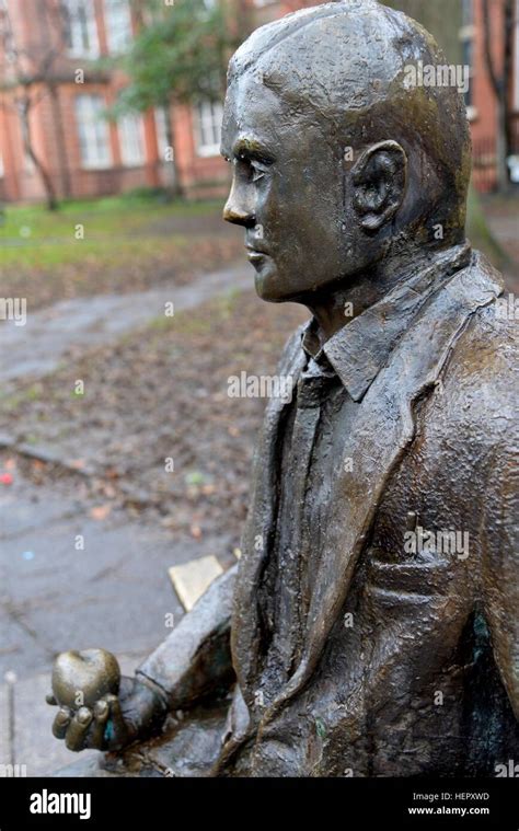 Alan Turing Statue, Manchester Stock Photo - Alamy