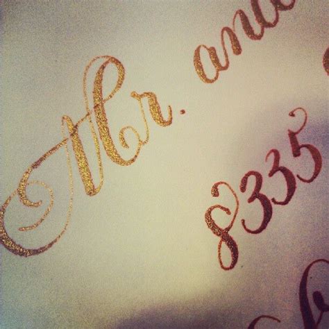 Gold Calligraphy Photo by jennscalligraphy | Gold ink, Gold calligraphy ...