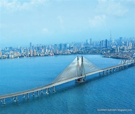 Bandra Worli Sea Link, India's longest bridge ~ Kuchh Bhi, Kahin Bhi