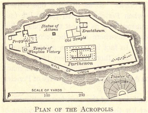 Acropolis Athens Greece Map | Student Handouts