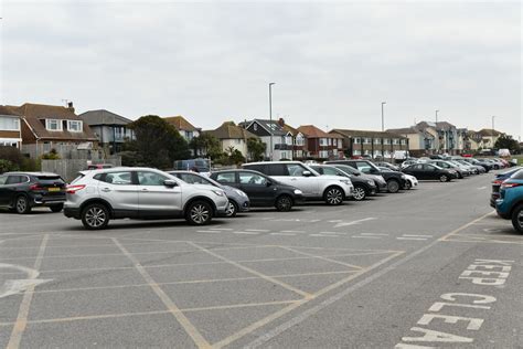 Lancing: Beach Green Car Park © Michael Garlick cc-by-sa/2.0 ...