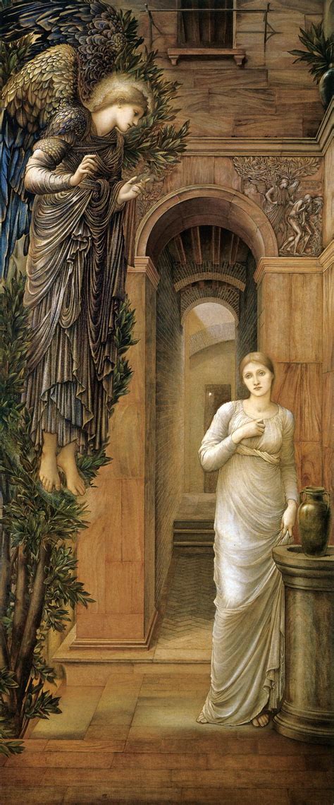 The Annunciation by Edward Burne-Jones | Obelisk Art History