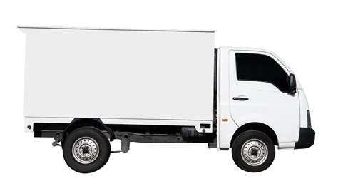 Mock up white truck 17370415 PNG