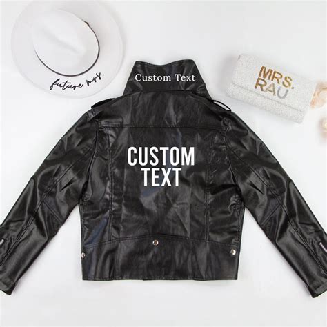 Custom Leather Jacket Custom Jacket Custom Jacket Gifts - Etsy