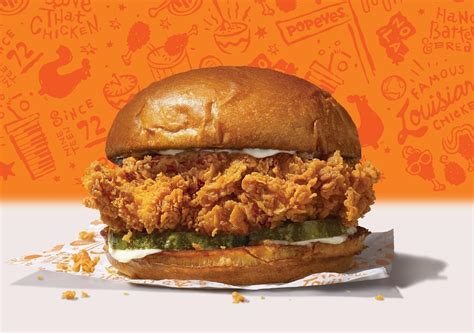 Popeyes Spicy Chicken Sandwich Nutrition Facts