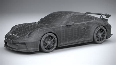 Porsche 911 GT3 2022 3D-Modell - TurboSquid 1701549