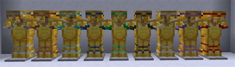 Minecraft Gold Armor