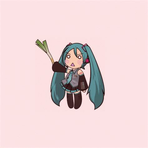 Chibi Miku GIF - Chibi Miku Hatsune Miku - Discover & Share GIFs